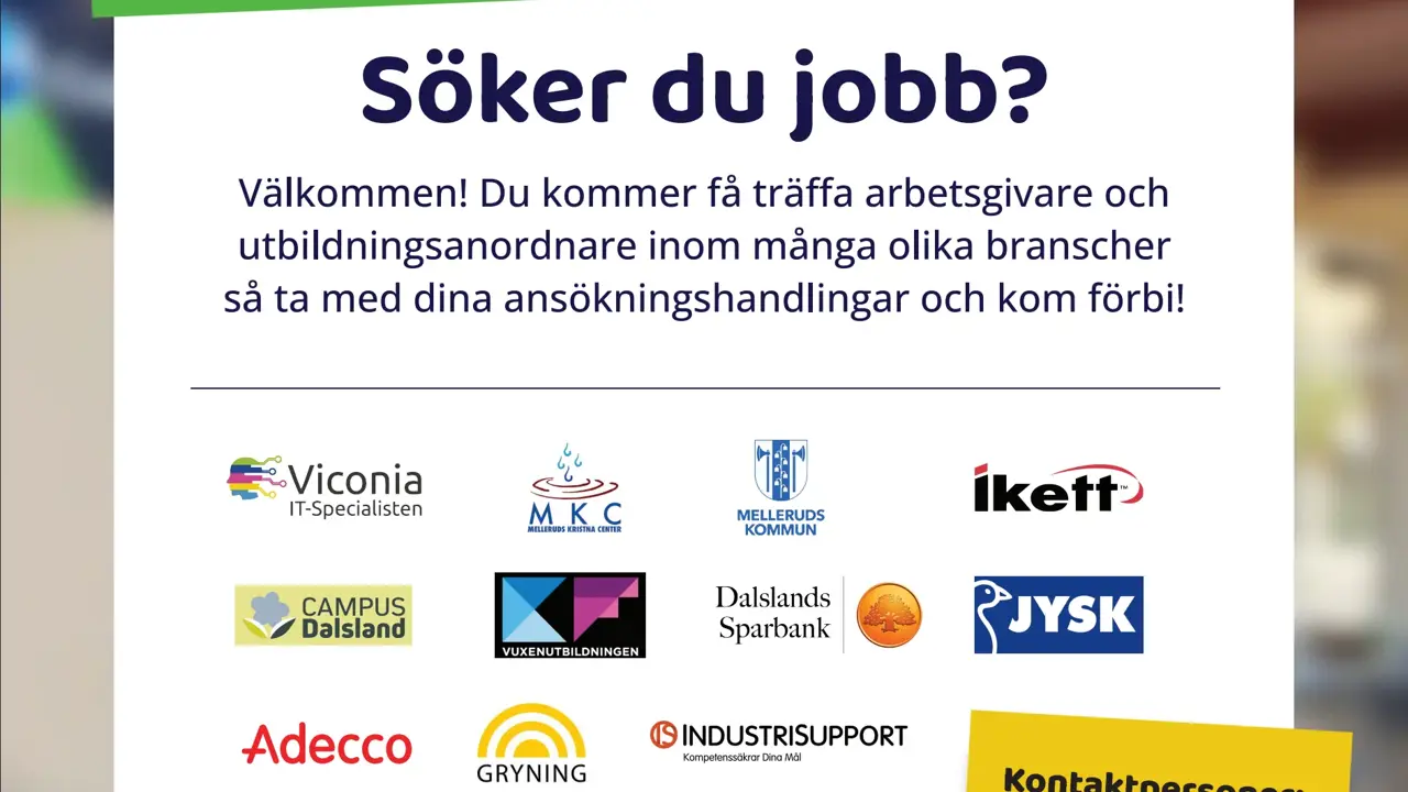 Jobbmässa 2026 10 16
