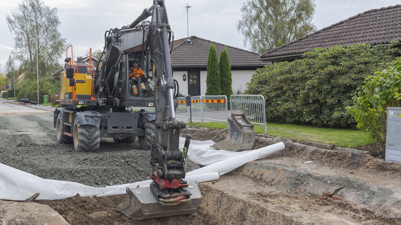 Grävarbete